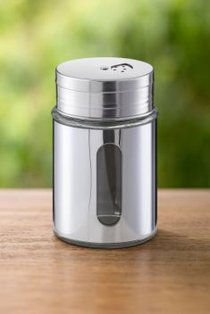 Distribuidor de Ervas em Aço Inoxidável Grande