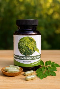 Nutrikraft - Cápsulas de Moringa 500 mg 60 Cápsulas Biológicas