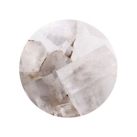 Pedaços de Halite Branco 2 - 5 mm