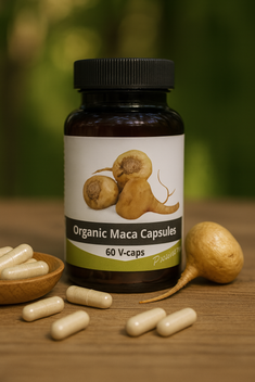 Nutrikraft - Cápsulas de Maca 500 mg 60 Cápsulas Biológicas