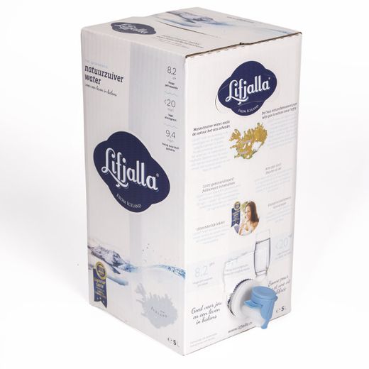 Lifjalla Gletcherwater Bag-in-Box 5L pallet 152 stuks hoofdafbeelding