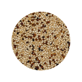 Quinoa Tricolor Mix - Vermelha, Branca & Preta Biológica